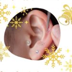 煌めきとめぐりを耳からそっと整える ご褒美クリスマス耳ツボジュエリー🎁✨